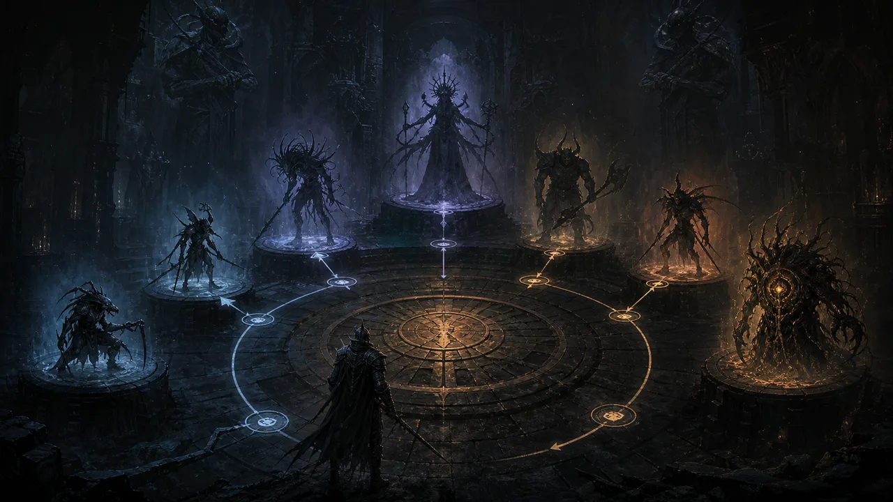 Hollow Knight Boss Index and Challenge Order