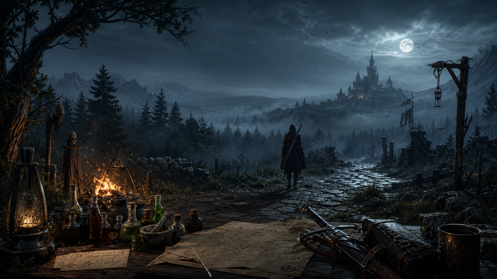 The Witcher 3 DLC Order: Hearts of Stone and Blood and Wine